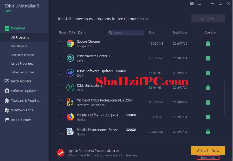 IObit Uninstaller Pro Crack