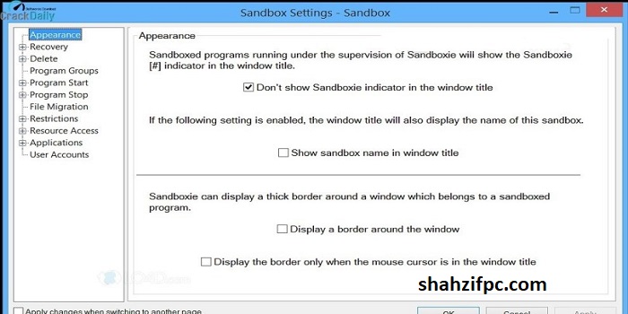 Sandboxie Crack